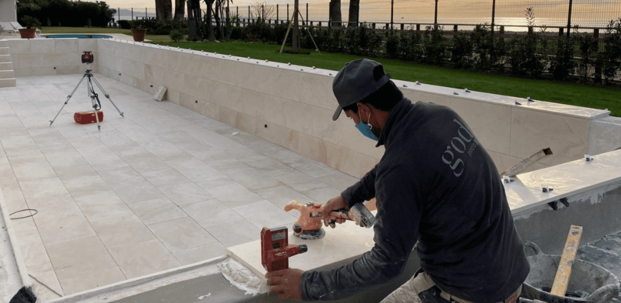 Construction of pool project by GodoPools