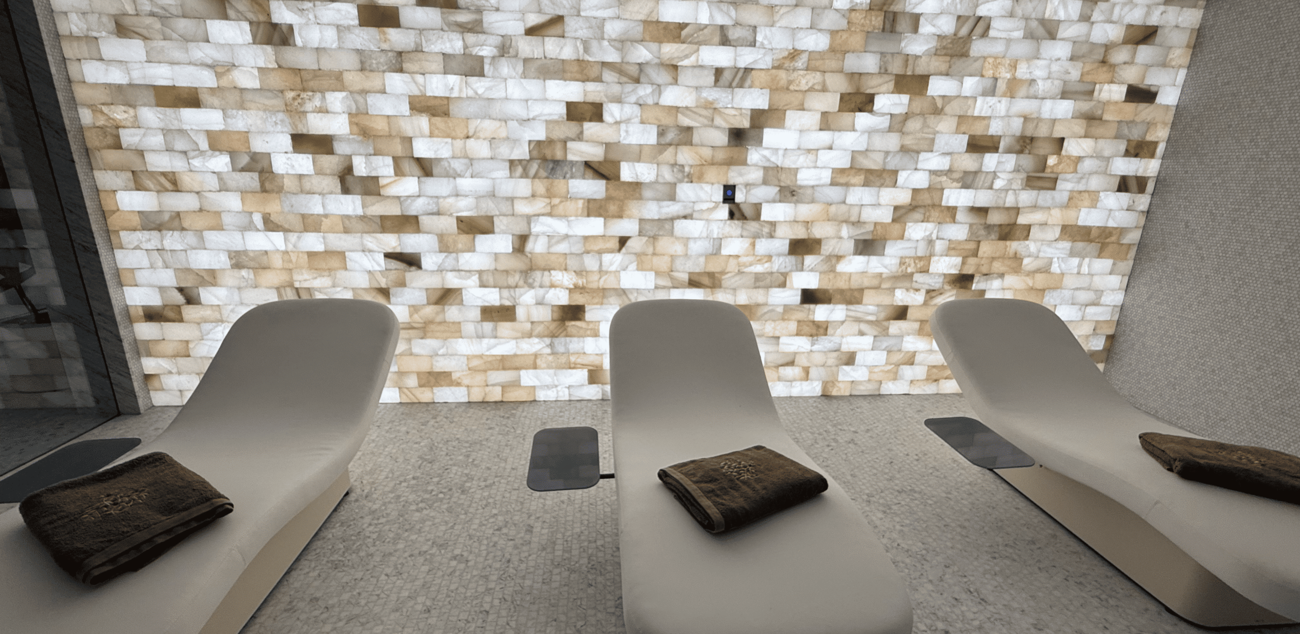 Himalayan salt room for luxury wellness centers