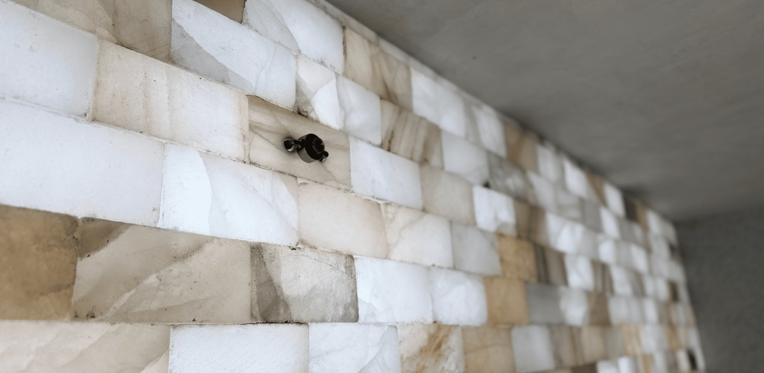Himalayan salt room for luxury wellness centers
