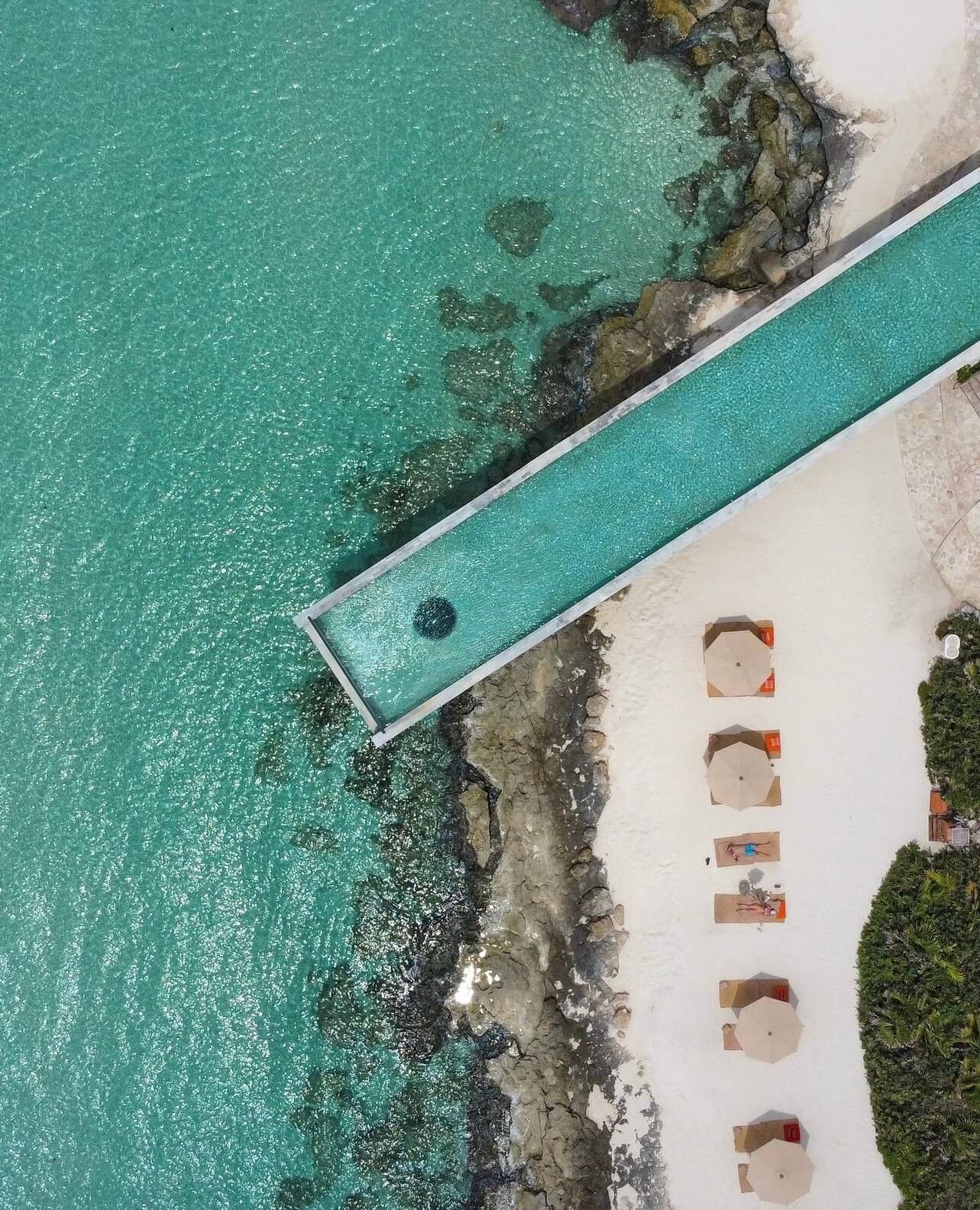 La Casa de la Playa Mejico una de las piscinas mas impresionantes del mundo