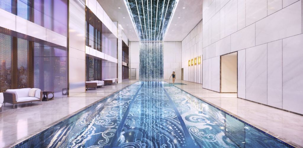 luxury covered pool