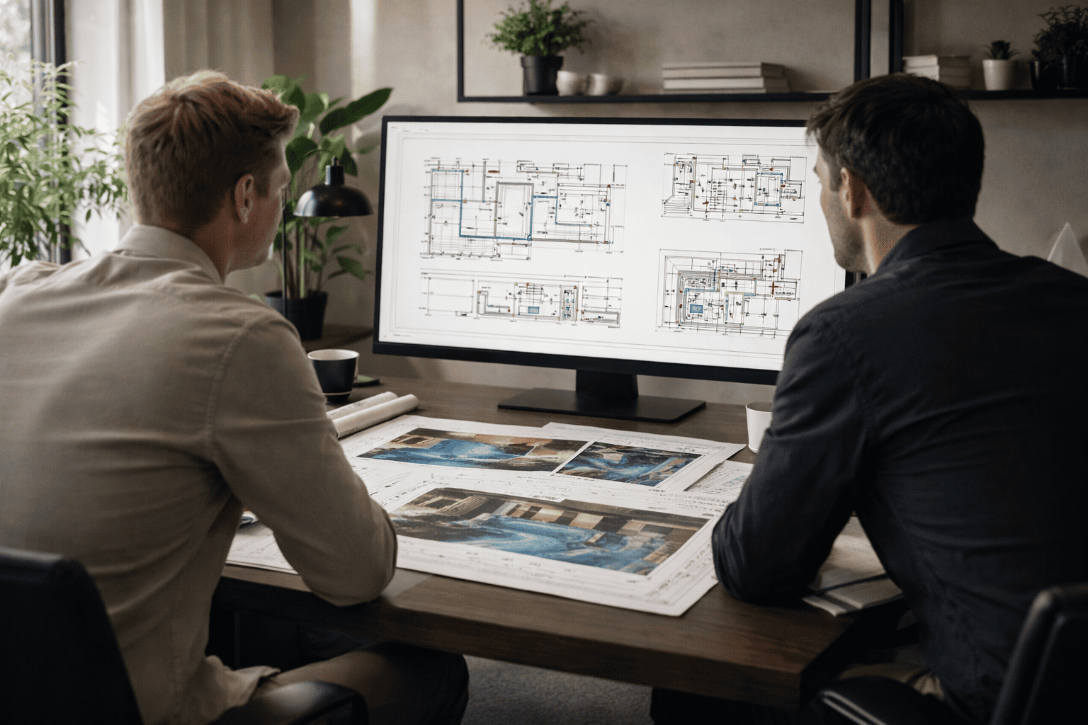 Architecture design for swimming pools and wellness areas