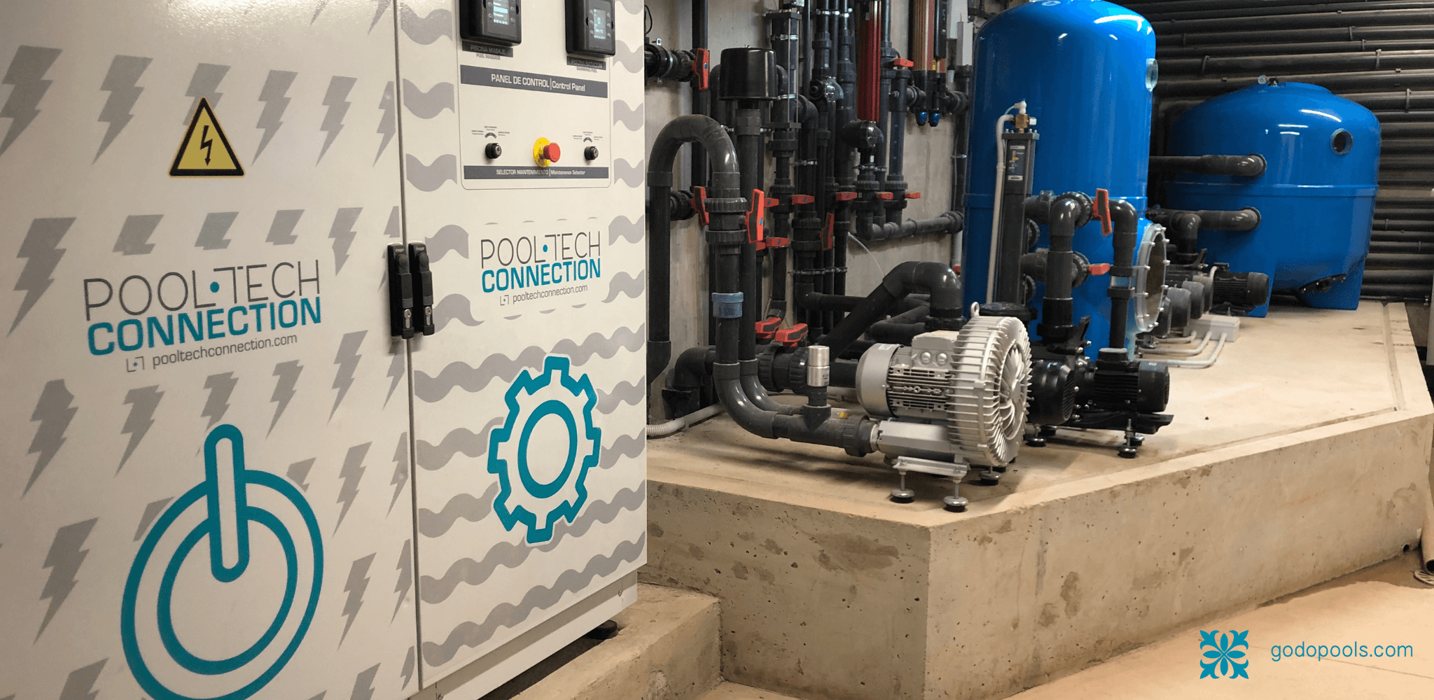 Pool Tech Connection Equipment by GodoPools