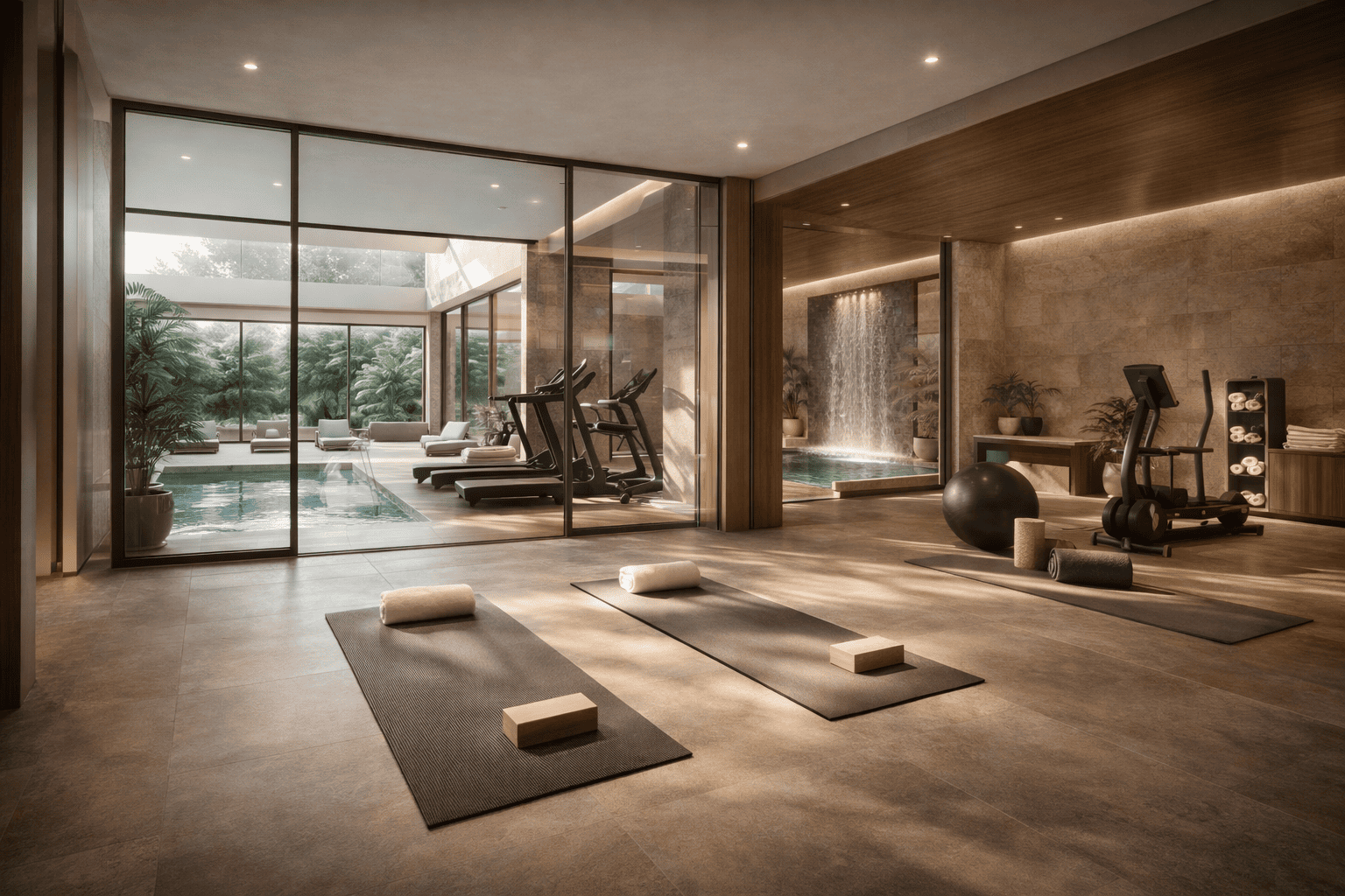 Fitness project for hospitality