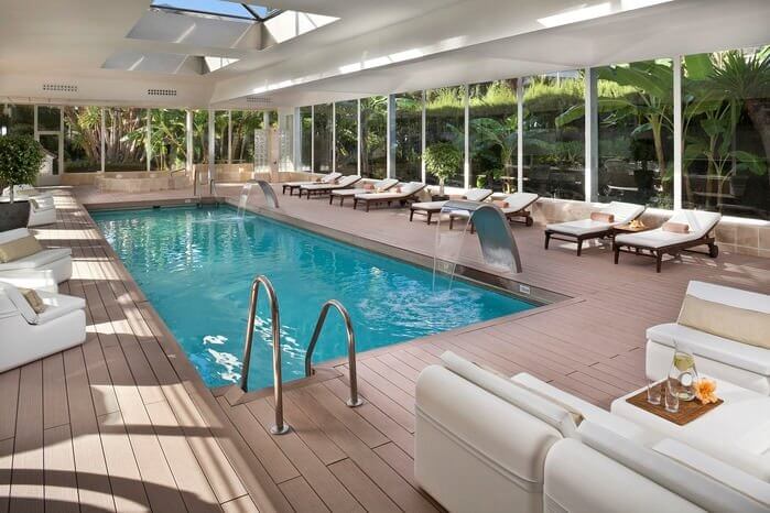 Piscina climatizada Hotel Don Pepe Marbella