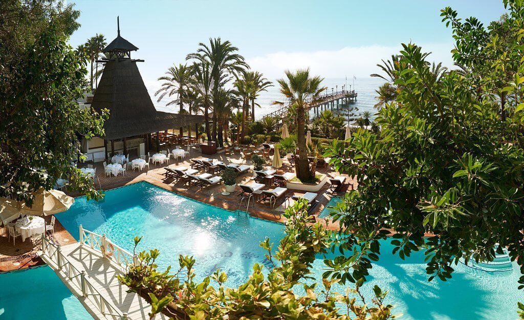 Piscina del Hotel Marbella Club