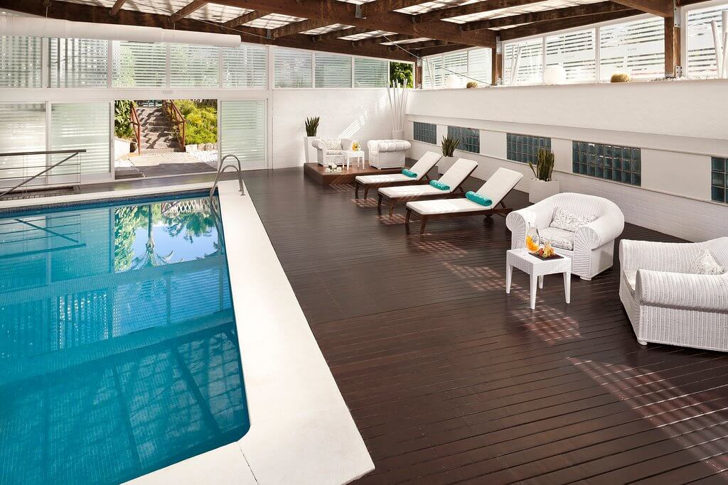 Piscina Climatizada. Hotel Meliá Marbella Banús