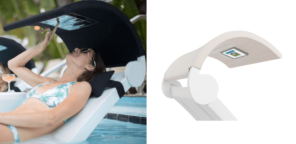 Pool loungers. In-Pool furniture collection by GodoPools