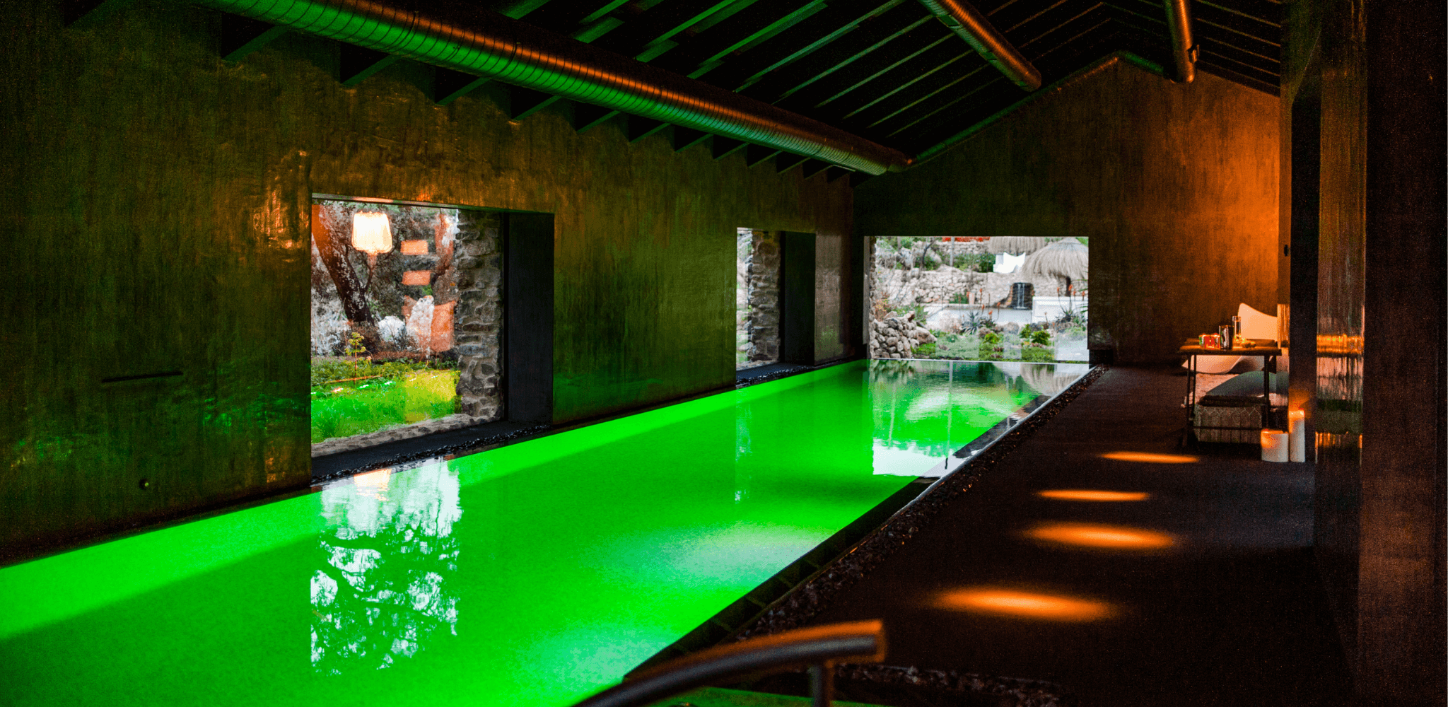 Piscinas interiores de lujo