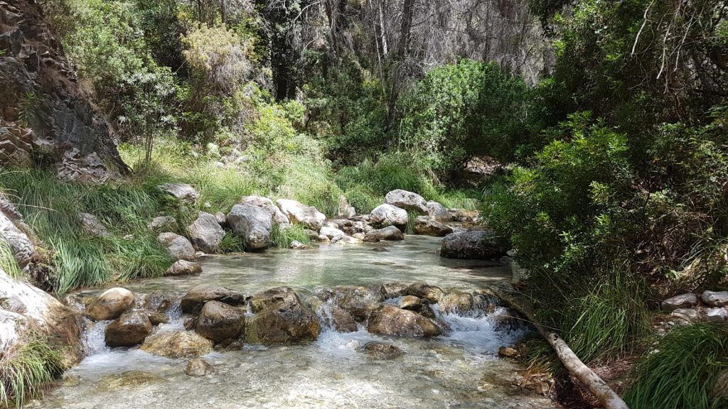 Poza de los Patos natural pool