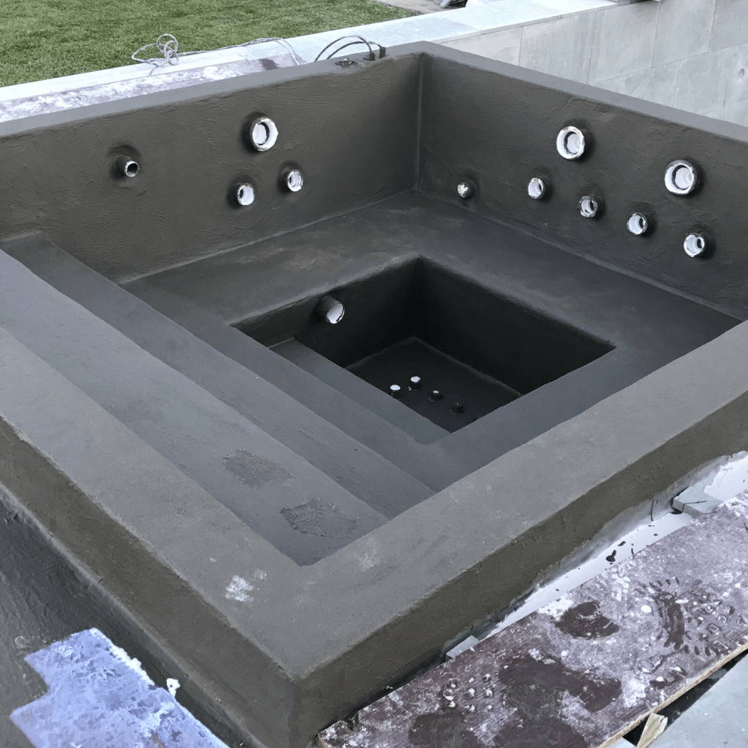 Modular system with EPS for luxury pools and spas