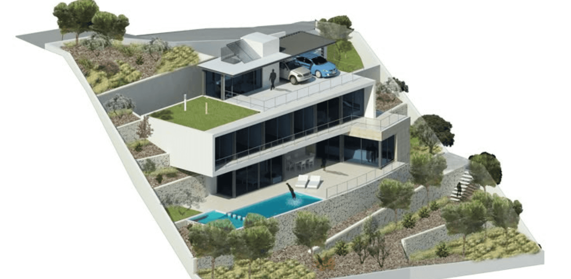 Sistemas de drenaje y evacuación construcción piscinas