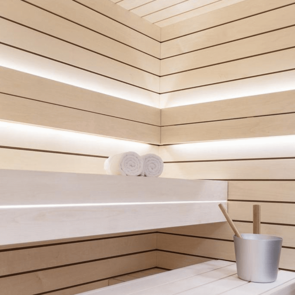 sauna seca y húmeda