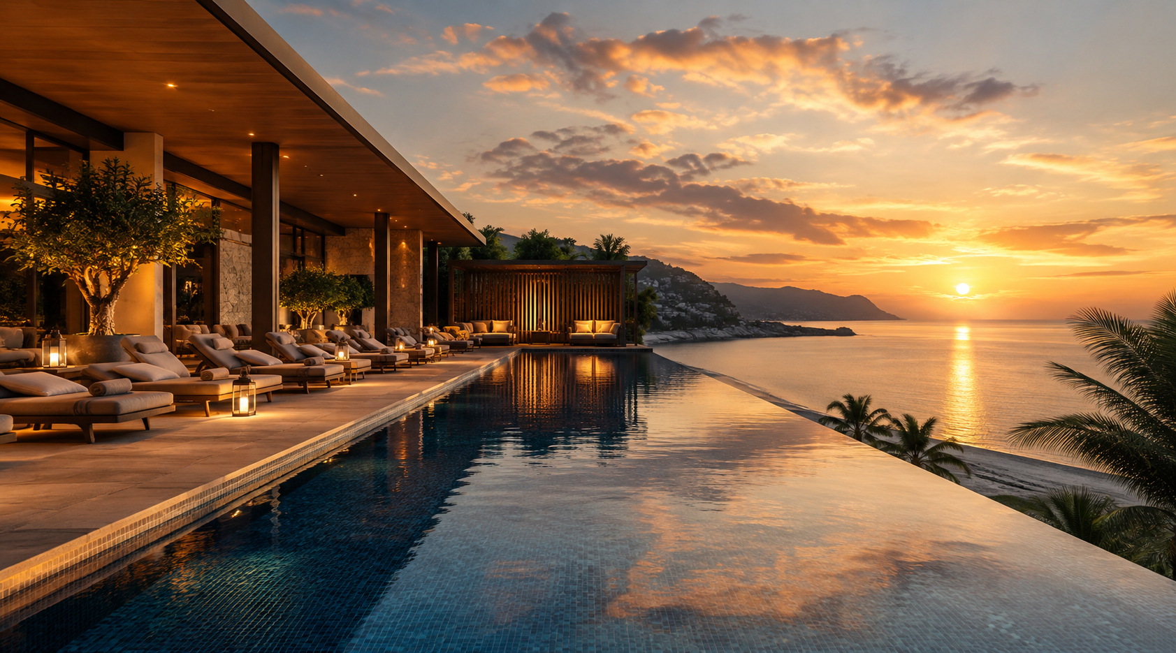 Infinity pool design plans: hydraulic layout and technical documentation